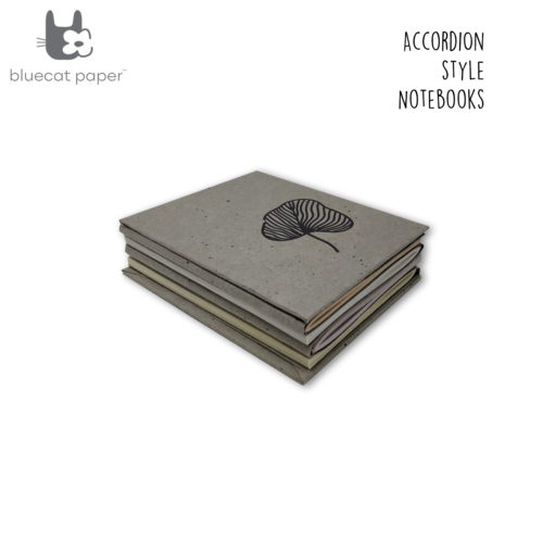 Accordion style notebook