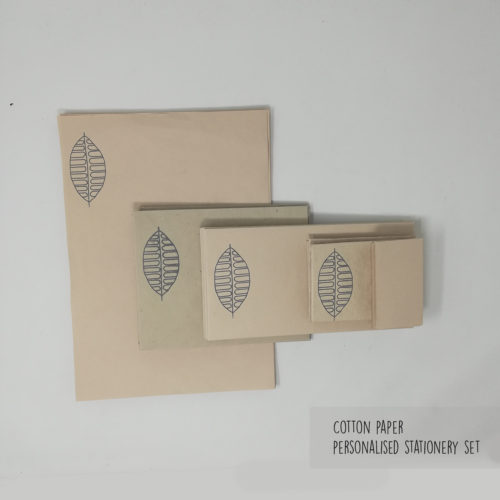 Handmade paper Stationary box