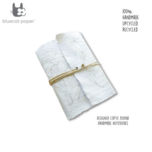 Handmade coptic bound notebook journal