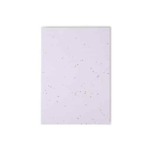 Basil seed cotton paper