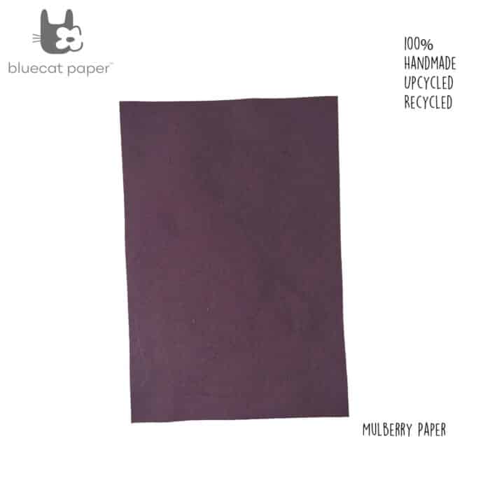 Mulberry paper purple