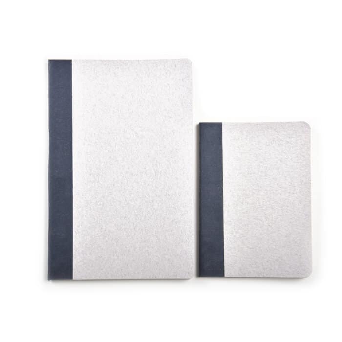 Grey solid notebooks 4