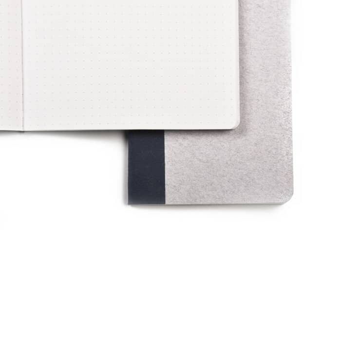 Grey solid notebooks 6