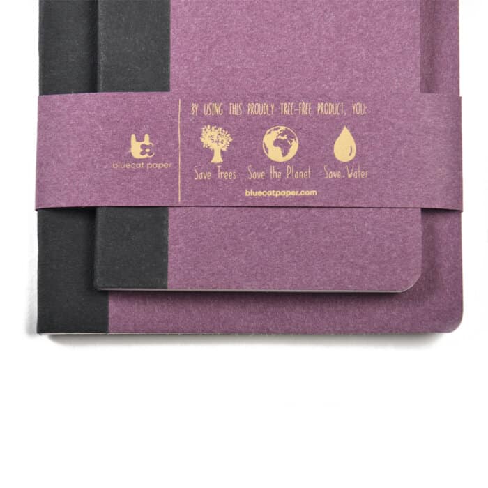 Mauve solid notebook 2