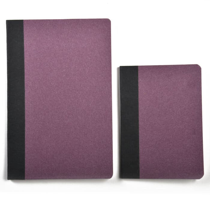 Mauve solid notebook 3