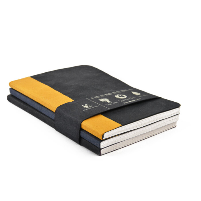 Solid notebook set of 3 2