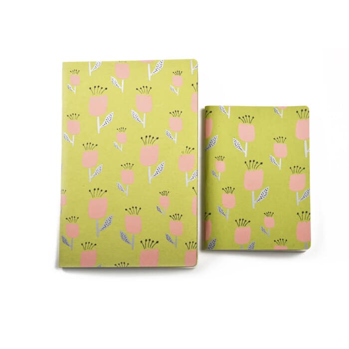 Tulip green notebook 7